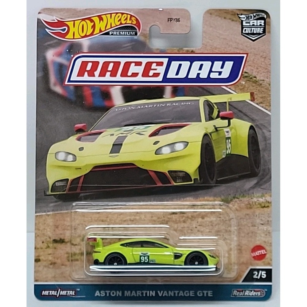 New Hot Wheels Car Culture‎ Race Day 1:64 Aston Martin Vantage#95 GTE (2/5) Toy